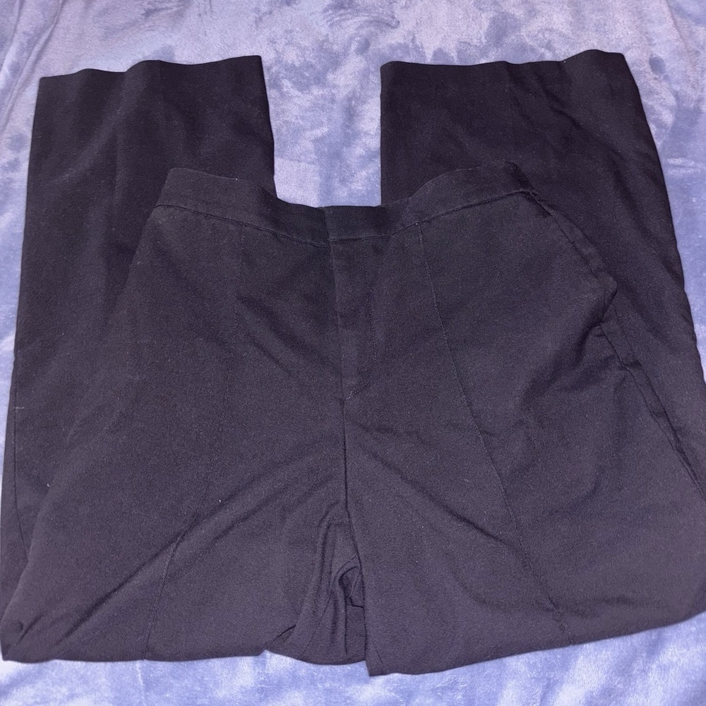 Uniqlo Black Ankle Pants Women's Size 10 Work Casual